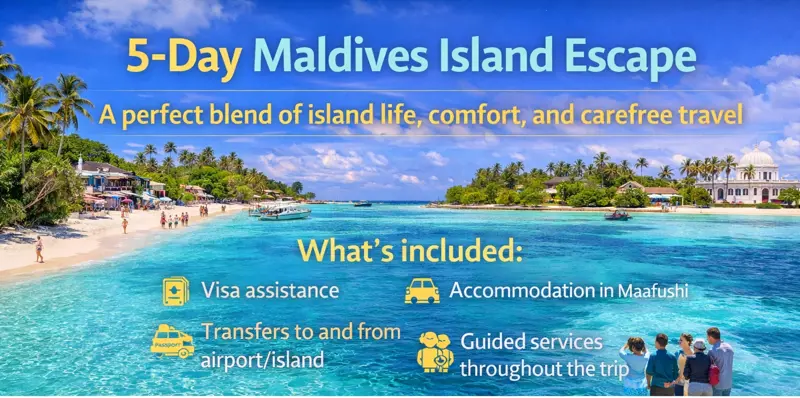 🌴 5-Day Maldives Island Escape
